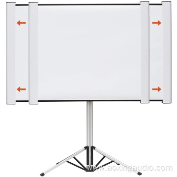 Tripod stand projection screen mobile portable outdoor